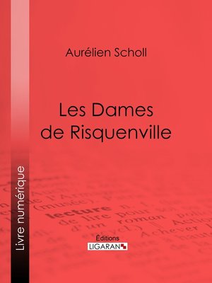cover image of Les Dames de Risquenville